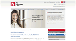 Desktop Screenshot of mylanguageclass.co.uk